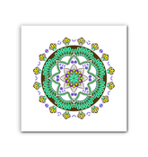 Mandala Harmony Ceramic Plaque - Beyond T-shirts